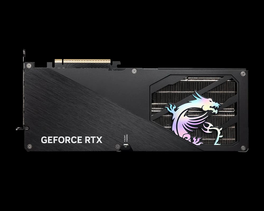 MSI GeForce RTX 5080 16G GAMING TRIO OC Graphics Card , 16GB GDDR7 , 256-bit , 10752 CUDA Cores , 2700MHz Boost , PCIe 5.0 , 3× DisplayPort 2.1b + HDMI 2.1b , 8K Support — thumbnail 3 of 7