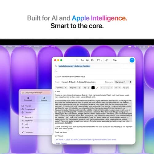 Apple 13" MacBook Neo A18 Pro 6-Core CPU - 8GB RAM - 512GB SSD - 5-Core GPU - Arabic (Silver) — thumbnail 5 of 6