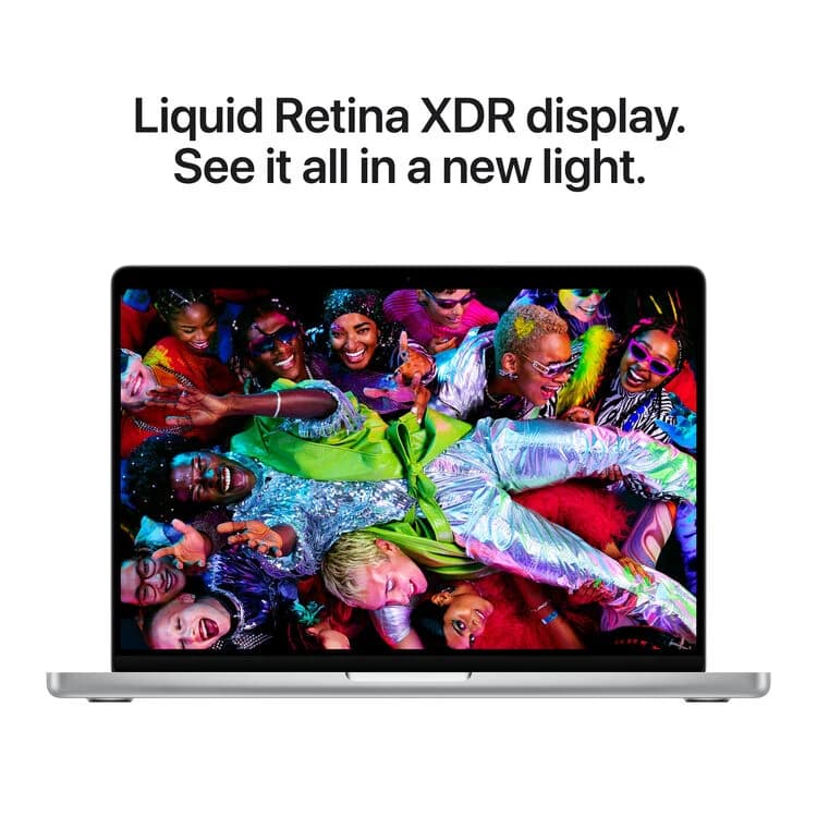 Apple 14" MacBook Pro M5 10-Core CPU - 16GB RAM - 1TB SSD - 10-Core GPU - Arabic (Silver) — thumbnail 4 of 9