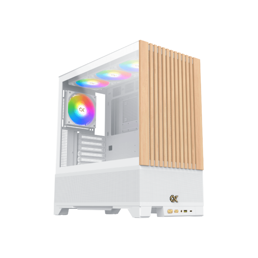 XIGMATEK ENDORPHIN WD ARCTIC– E-ATX Mid-Tower PC Case – White