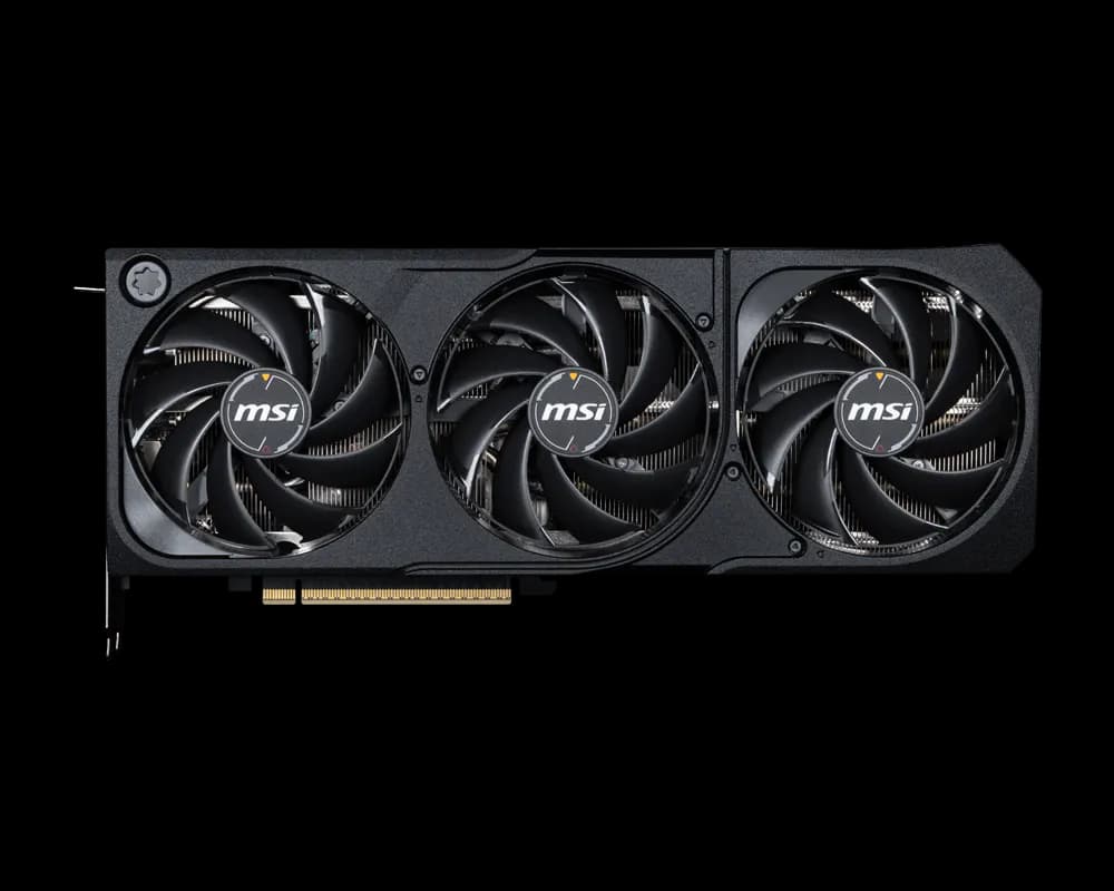 MSI GeForce RTX 5070 12G SHADOW 3X OC Graphics Card | 12GB GDDR7, Triple Fan Cooling, PCIe Gen 5, Ray Tracing, DLSS, HDMI 2.1 & DisplayPort 2.1 — thumbnail 2 of 6