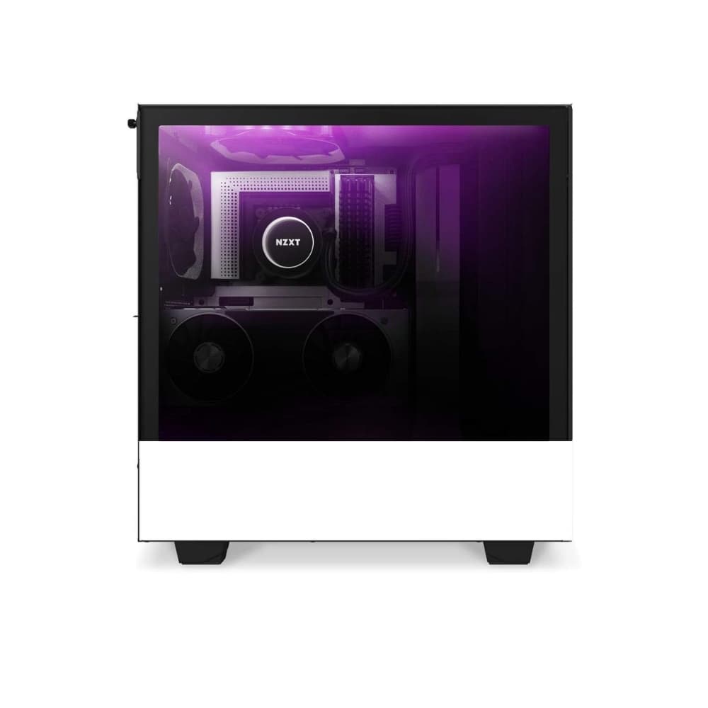 NZXT H510 ELITE TEMPERED GLASS CASE WHITE — thumbnail 2 of 6