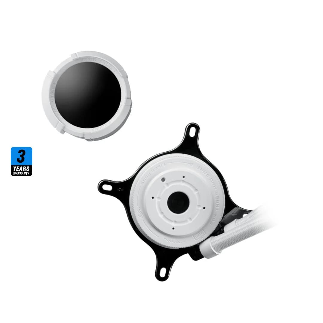ASUS ROG Strix LC III 360 ARGB White, LCD — thumbnail 5 of 7