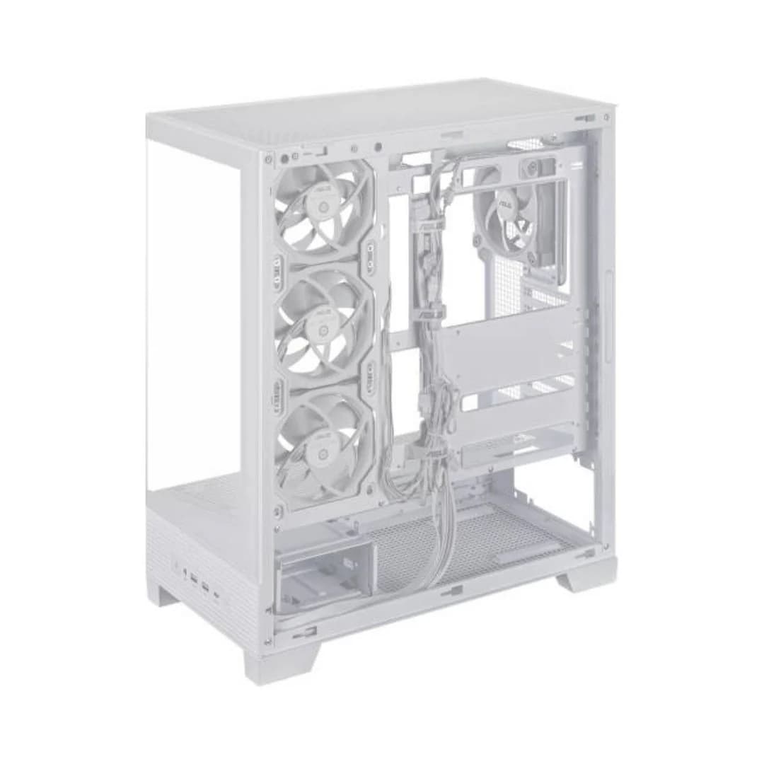 ASUS A31 PLUS Case , 4 Fan ARGB - White — thumbnail 4 of 5
