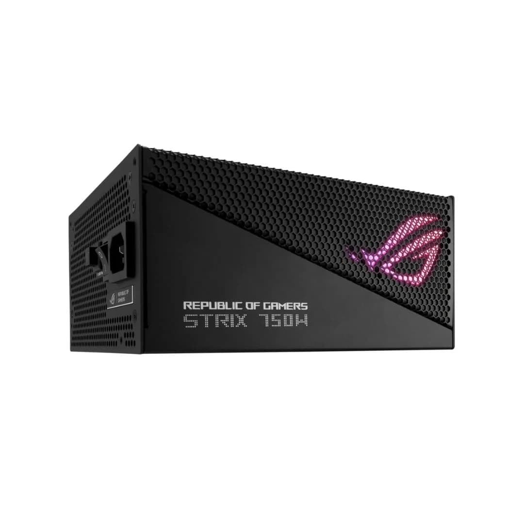 ASUS ROG STRIX GAMING 750W Gold Aura Edition, Full Modular, 80+ Gold, PCIe 5.0 , ATX 3.0, Black — thumbnail 3 of 5